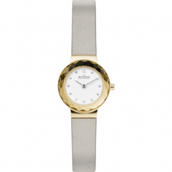 Zegarek SKAGEN - Leonora SKW2778 Grey/Gold. Szare zegarki damskie Skagen. W wyprzedaży za 419,00 zł.