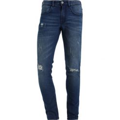 Spodnie męskie: Redefined Rebel STOCKHOLM DESTROY Jeans Skinny Fit ocean blue