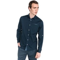Jack & Jones Nord Koszula Niebieski. Niebieskie koszule męskie Jack & Jones, xl, bez wzorów, z elastanu, bez kołnierzyka, z długim rękawem. Za 178,95 zł.