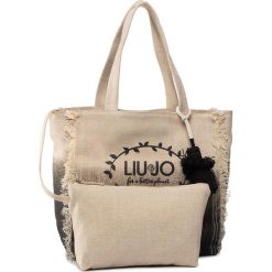 Torebka LIU JO - Eco L Tote NA0023 T5201 Nero 22222. Brązowe torebki klasyczne damskie Liu Jo, bez wzorów, z materiału, bez dodatków. W wyprzedaży za 419,00 zł.