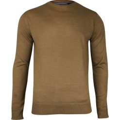 Beżowy, Karmelowy Sweter Męski -BRAVE SOUL- Okrągły Dekolt, Jednokolorowy SWBRSAW19PARSECPbeige. Brązowe swetry męskie Brave Soul, m, bez wzorów, eleganckie, z okrągłym kołnierzem, bez kaptura. Za 59,00 zł.