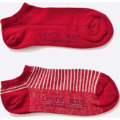 Levi's - Skarpety (2-pack). Czarne skarpetki męskie marki Levi's®, bez wzorów, z elastanu. Za 39,90 zł.