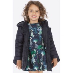Mayoral - Kurtka dziecięca 92-134 cm. Niebieskie kurtki dziewczęce Mayoral, z poliesteru, długie. W wyprzedaży za 199,90 zł.