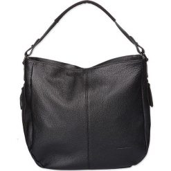 Torebki klasyczne damskie: Skórzana torebka „Shilo” w kolorze czarnym – 34 x 37 x 11 cm