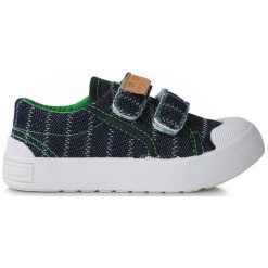 D-D-Step Tenisówki Chłopięce 21 Granatowe. Szare buty chłopięce sportowe D-D-Step, bez zapięcia. Za 69,00 zł.