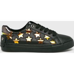 Big Star - Buty. Czarne buty sportowe damskie BIG STAR, bez wzorów, ze skóry, sportowe. W wyprzedaży za 69,90 zł.