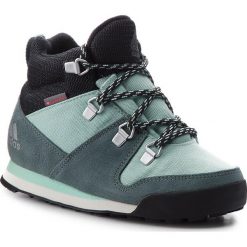 Buty adidas - Cw Snowpitch K AC7962 Ashgrn/Rawgrn/Clemin. Zielone buty trekkingowe damskie Adidas, bez zapięcia. W wyprzedaży za 209,00 zł.
