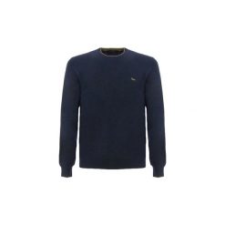 Swetry Harmont Blaine CREW. Niebieskie swetry męskie Harmont Blaine, xl, bez wzorów, bez kołnierzyka, bez kaptura. Za 714,09 zł.