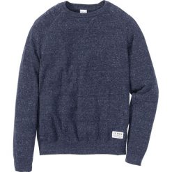 Swetry klasyczne męskie: Sweter Regular Fit bonprix niebieski melanż