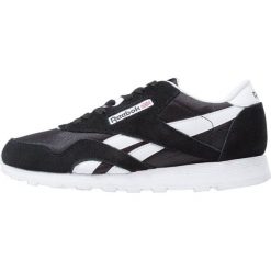Reebok Classic CL NYLON Tenisówki i Trampki black/white. Czarne trampki chłopięce Reebok Classic, z materiału. Za 199,00 zł.