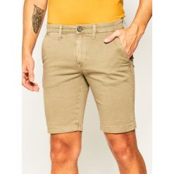 Szorty materiałowe Pepe Jeans Charly Minimal PM800773. Zielone spodenki i szorty męskie Pepe Jeans, m, bez wzorów, z elastanu. Za 239,00 zł.