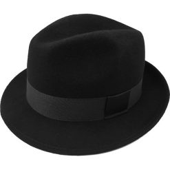 Czarny kapelusz męski G1. Czarne kapelusze męskie Modini Moda Męska, bez wzorów, casualowe. Za 89,10 zł.