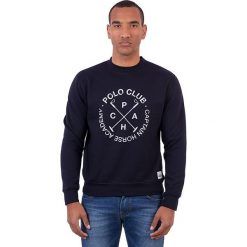 Bejsbolówki męskie: Bluza w kolorze granatowym
