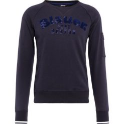 Bluzy męskie: Blauer GIROCOLLO Bluza blu notte