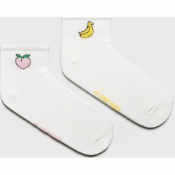 Fulloff - Skarpetki (2-pack). Szare skarpetki damskie marki Fulloff, z bawełny. Za 24,90 zł.