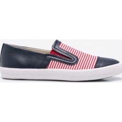 Geox - Tenisówki. Szare tenisówki damskie Geox, z materiału. W wyprzedaży za 239,90 zł.