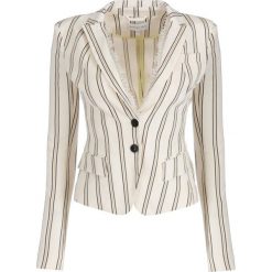 Żakiet Patrizia Pepe Giacca/Jacket 2S1208/A3LL-X32F. Brązowe marynarki damskie Patrizia Pepe, s, bez wzorów, z elastanu. W wyprzedaży za 679,00 zł.