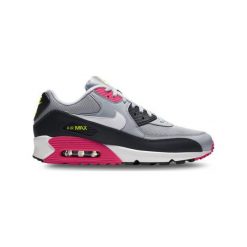 Nike Sneakersy AirMax90Essential. Szare sneakersy damskie Nike, ze skóry. Za 521,00 zł.