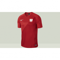 Koszulka Nike Polska WC 2018 A Breathe Top (AA3433-611). Białe koszulki sportowe męskie marki Nike, m. Za 199,99 zł.