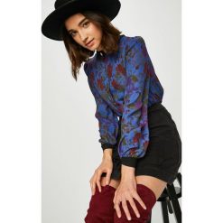 Only - Bluzka Emma. Szare bluzki nietoperze ONLY, z poliesteru, casualowe, ze stójką. Za 259,90 zł.