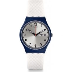 ZEGAREK SWATCH GENT. Szare zegarki męskie marki Swatch, sztuczne. Za 235,00 zł.