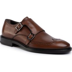 Półbuty ALDO BRUÈ - AB436DPH-BEN Marrone. Pomarańczowe buty wizytowe męskie Aldo Bruè, bez wzorów, ze skóry, eleganckie, bez zapięcia. W wyprzedaży za 1039,00 zł.