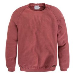 Sweter w kolorze czerwonym. Czerwone swetry męskie Pepe Jeans, Mexx, Pierre Cardin, m, bez wzorów, z bawełny, z okrągłym kołnierzem, bez kaptura. W wyprzedaży za 109,95 zł.