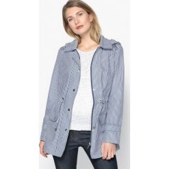 Parki damskie: Parka z kapturem, w paski