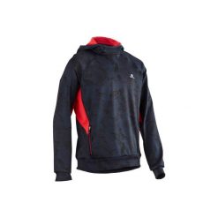 Bluza z kapturem S900. Niebieskie bluzy chłopięce rozpinane DOMYOS, z kapturem. Za 64,99 zł.