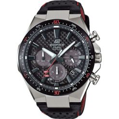 Zegarki męskie: Zegarek Casio Męski EFS-S520CBL-1AUEF Edifice Chrono Szafir Solar czarny