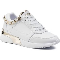 Sneakersy GUESS - Mian2 FL7MI2 ELE12 WHITE. Białe półbuty damskie Guess, ze skóry ekologicznej. Za 549,00 zł.