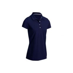 Koszulka polo do golfa damska. Niebieskie koszulki damskie polo INESIS, xl, z bawełny. Za 34,99 zł.