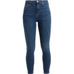 Topshop JAMIE NEW Jeans Skinny Fit bluegreen. Niebieskie rurki damskie marki Topshop. Za 229,00 zł.