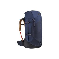 Plecak trekkingowy - TREK 100 Easyfit - 90 l męski. Niebieskie plecaki męskie FORCLAZ, z poliesteru. Za 399,99 zł.