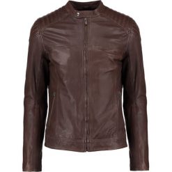 Kurtki męskie bomber: Goosecraft Kurtka skórzana chestnut