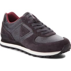 Sneakersy GUESS - FMCRL3 FAL12 BLKBL. Szare półbuty męskie Guess. W wyprzedaży za 259,00 zł.
