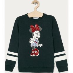 Name it - Bluza dziecięca 122-164 cm. Niebieskie bluzy dziewczęce Name it, z aplikacjami, z elastanu, bez rękawów, bez kaptura. Za 119,90 zł.