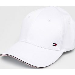 Tommy Hilfiger - Czapka. Niebieskie czapki męskie marki TOMMY HILFIGER, z bawełny. Za 179,90 zł.