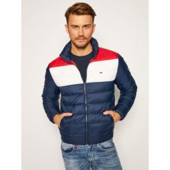 Kurtka puchowa Tommy Jeans Colorblack Light DM0DM09516. Niebieskie kurtki męskie Tommy Jeans, m, bez wzorów, z jeansu, bez kaptura. Za 899,00 zł.