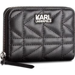 Portfele damskie: Mały Portfel Damski KARL LAGERFELD – COKW0010 Blk/Gunmetal