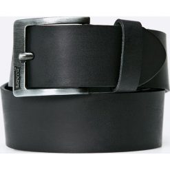 Levi's - Pasek Core Basic Classic. Czarne paski męskie marki Levi's®, w paski, ze skóry. Za 129,90 zł.
