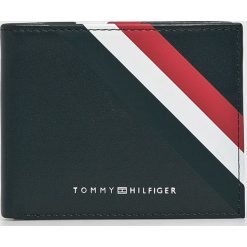 Tommy Hilfiger - Portfel skórzany. Niebieskie portfele męskie marki TOMMY HILFIGER, ze skóry. Za 229,90 zł.