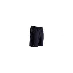 Spodenki tenis TSH 900 LIGHT męskie. Czarne spodenki sportowe męskie ARTENGO, s, bez wzorów, z elastanu, sportowe, tenisowe. Za 49,99 zł.