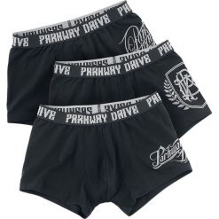 Parkway Drive EMP Signature Collection Bokserki czarny. Czarne bokserki męskie Parkway Drive, z nadrukiem. Za 121,90 zł.