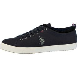 U.S. POLO ASSN. tenisówki męskie Wuck 45 czarne. Czarne trampki męskie U.S. Polo Assn., bez wzorów, bez zapięcia. W wyprzedaży za 169,00 zł.