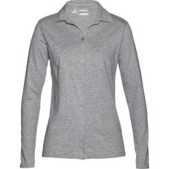Bluzka shirtowa bonprix jasnoszary melanż. Szare bluzki damskie marki bonprix, melanż, z dżerseju, z długim rękawem. Za 54,99 zł.