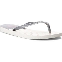 Japonki HAVAIANAS - Sl Nautical 41371251770 White/Graphite. Szare klapki damskie Havaianas, bez wzorów, z tworzywa sztucznego, bez obcasa. W wyprzedaży za 79,00 zł.