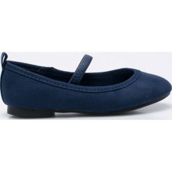 Blukids - Baleriny dziecięce. Niebieskie baleriny dziewczęce marki Blukids, z materiału. W wyprzedaży za 34,90 zł.