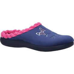 Granatowe kapcie kotki inblu magda. Kapcie dziewczęce Inblu. Za 58,99 zł.