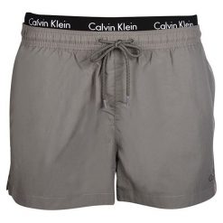 Calvin Klein Męska Spodenki Short Pokój Wb 042 Km0Km00167 (Rozmiar L). Szare spodenki i szorty męskie marki Calvin Klein, m, krótkie. W wyprzedaży za 219,00 zł.
